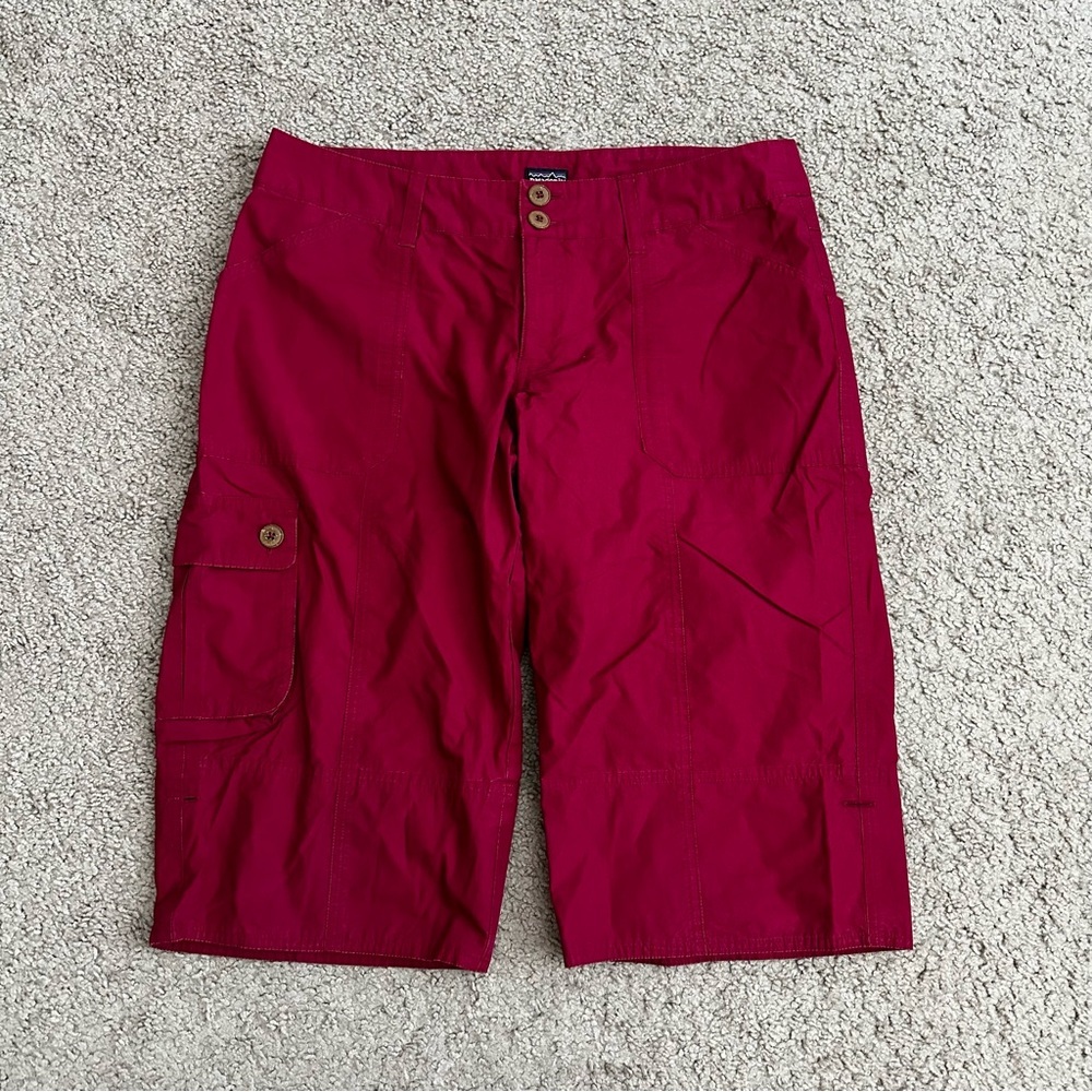 Patagonia Women's Deep Pink Cargo Shorts